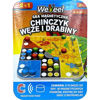Desková hra Magnetická hra WeVeel Vrhcáby a šachy