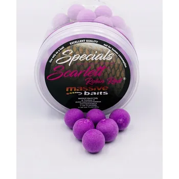 Boilies Plovoucí kuličky Massive Baits Pop-up 11mm - Scarlett