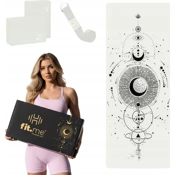 podložka na cvičení Podložka na cvičení Fit.Me 183 cm x 68 cm bílá