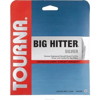 Raketový sport Tenisový výplet Tourna Big Hitter Silver 1.25 - šedý