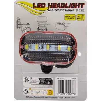 Cyklosvítilna Světlo na kolo Walfort Se 2 režimy svícení: 100% výkon, 50% výkon