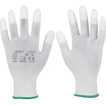 Pracovní rukavice Rukavice Ardon Leo Pracovní Rukavice Ochranné Rukavičky Bílé vel. 5