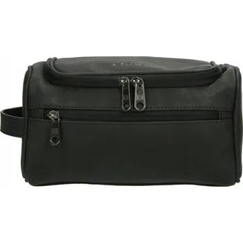 Kosmetická taška Enrico Benetti Rotterdam kosmetická taštička z PU kůže - černá