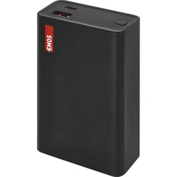 Powerbanka Powerbanka EMOS NTBF20, 20 000 mAh, 65 W PD, černá EMOS B0560B