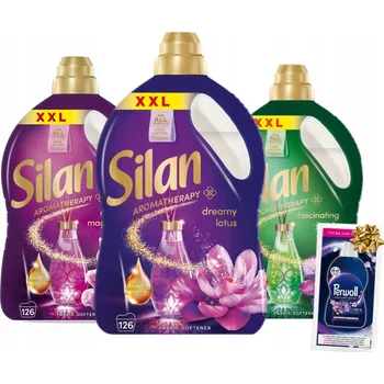 Aviváž Tekutá aviváž Silan Aromatherapy 2,7 l x 3 + Dárek