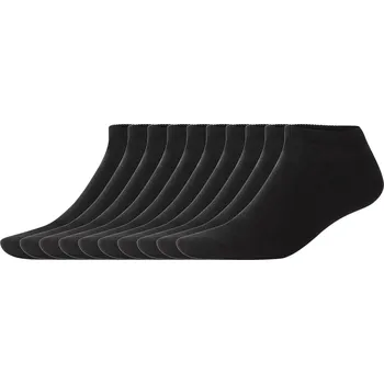 Pánské ponožky esmara Men Pánské nízké ponožky, 10 párů (černá, 43-46)