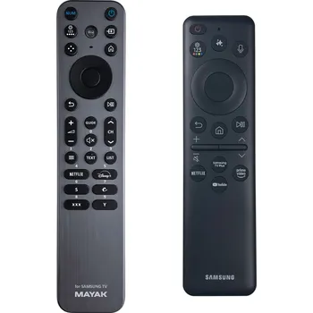 SAMSUNG BN59-01480L 2025 - kovový podsvícený dálkový ovladač duplikát