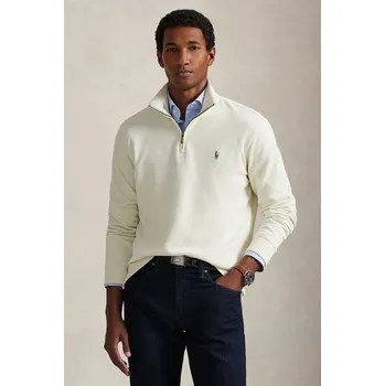 Dámský svetr Bavlněný svetr Polo Ralph Lauren 40/1 DBL KNIT JACQ, XL, béžová, 01X