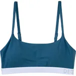 Tmavá petrolejová dámská podprsenka s modalem
