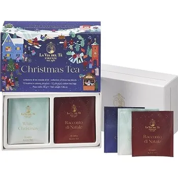 Čaj Dárkový box čaj La via del Té Christmas Tea, 12ks