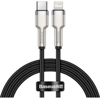Datový kabel Nabíjecí a datový kabel USB typu C, Lightning, 25 cm, 20 W, s ochranou proti zlomení