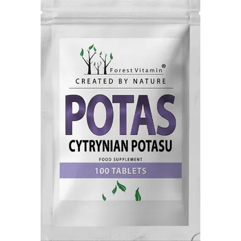 Doplněk stravy Forest Vitamin Citrát draselný 100 tablet