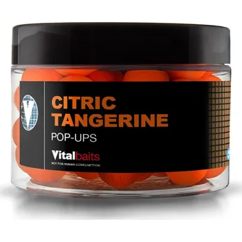 Boilies Pop-Up Vitalbaits Citric-Tangerine 14mm 50g