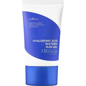 Přípravek na opalování ISNTREE Hyaluronic Acid Watery Sun Gel Opalovací Gel s Kyselinou Hyaluronovou SPF50