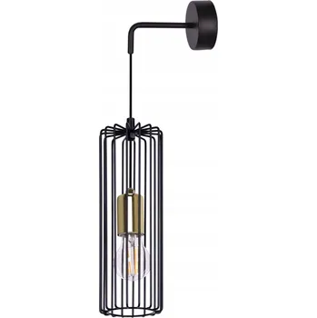 Nástěnné svítidlo Nástěnné svítidlo Kaja černé, žluté E27 50 W