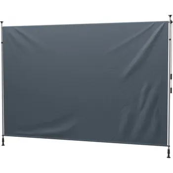 Markýza Výškově nastavitelná markýza s výklopným ramenem | tmavě šedá