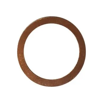 Ploché měděné těsnění 17x13,4x1,5mm (1/4")
