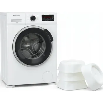 PODLOŽKY POD PRAČKU - SADA 4 KUSŮ - ANTIVIBRAČNÍ PODLOŽKY POD PRAČKU A MYČKU