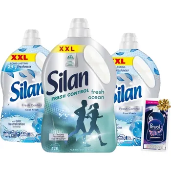 Aviváž Silan Aromaterapie tekutá aviváž Mix 3x2,7L + Dárek