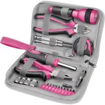 Sada nářadí 23ks, růžová barva, EXTOL LADY