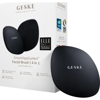 Elektrický čistič pleti GESKE Kartáček Kartáček na Obličej 4v1 Silikonový pro Čištění Pleti