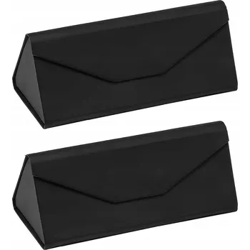 Pouzdro na brýle YANJINGHE Pouzdro na kožené brýle černé pro všechny