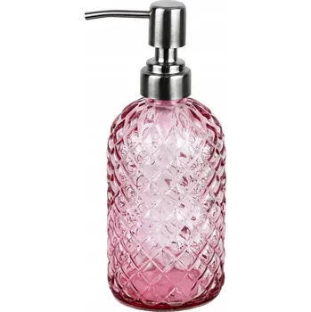 Dávkovač mýdla Ruční dávkovač mýdla stojící Funly mee 300 ml růžový