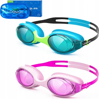 Plavecké brýle LOBYOH Plavecké brýle pro děti proti zamlžování, 3-12 let