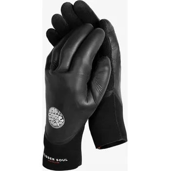 Rukavice Rukavice Rip Curl Rubber Soul 3MM Glove - black XS
