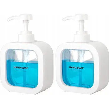 Ruční dávkovač mýdla stojící ONECOCOA 300 ml modrý