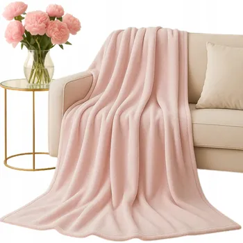 deka Deka Spod Igły i Nitki polyester 250 cm x 300 cm růžová