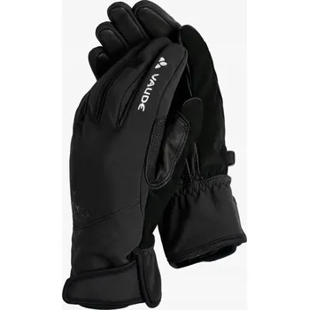 Rukavice Rukavice Vaude Lagalp Softshell Gloves II - černé 9 (L)