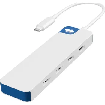USB hub USB-C Hub HyperDrive Flex, 4 porty, Modrý | HD5201BUGL