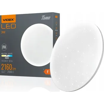 Kulatý Stropní Svítidlo Videx 32,5 x 6,5 cm bílá