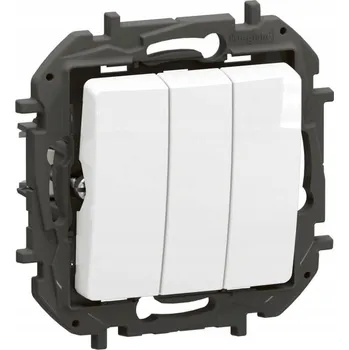 vypínač Trojitá spojka Bílá Legrand Nowe Niloe - NP2130WH