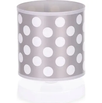 Lampička Noční lampa Smile šedá