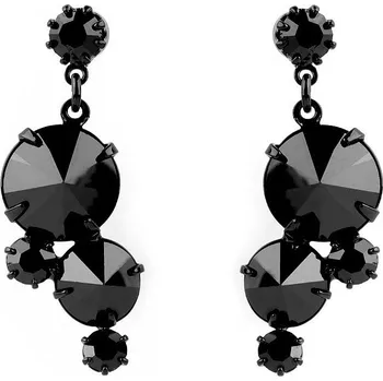 Náušnice Náušnice jablonecká bižuterie, barva 2 černá