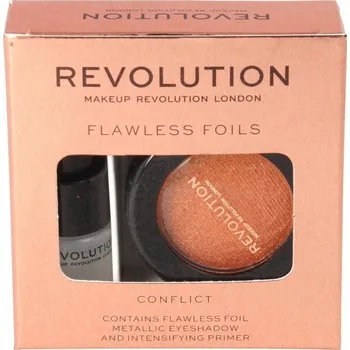 Oční stíny Jeden oční stín Makeup Revolution Lisovaný třpytivý