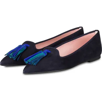 Dámské mokasíny Pretty Ballerinas Dámské Slippery Ella Se Střapci, tmavě...