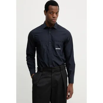 Pánská košile Bavlněná košile Armani Exchange XM000959.AF12994 námořnická modř 59X, vel. L