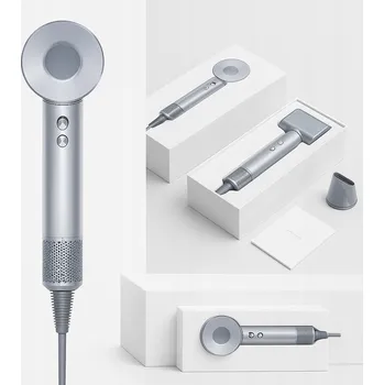 Fén Fén na vlasy Laifen Swift Silver Blue 1500W Lehký Rychlé Sušení Ionizace