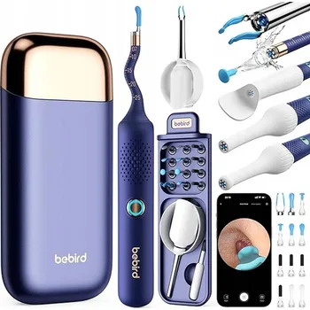 ČISTIČ UŠÍ MAZ SMART OTOSKOP ENDOSKOP HD KAMERA WIFI