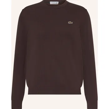 Pánský svetr Lacoste Pánský Svetr, tmavě hnědá, XL