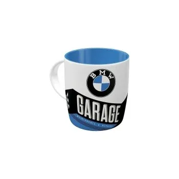 Retro keramický hrnek BMW - Garage
