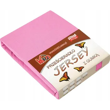 Prostěradlo Prostěradlo jersey s gumou 70x140 růžové 020