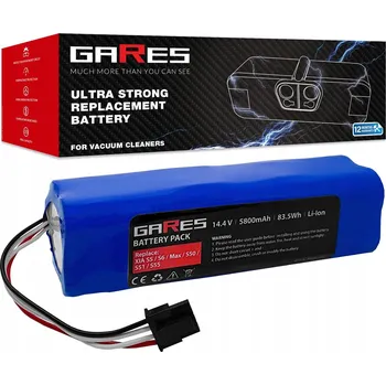 Baterie Akumulátor pro Xiaomi Roborock S50 S51 S55 S502-00 S552 14,4V 5,8Ah