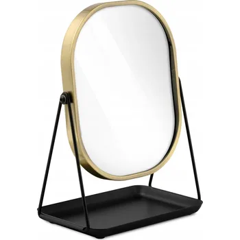 Zrcadlo Zrcadlo na líčení Stolové s podstavcem na šperky