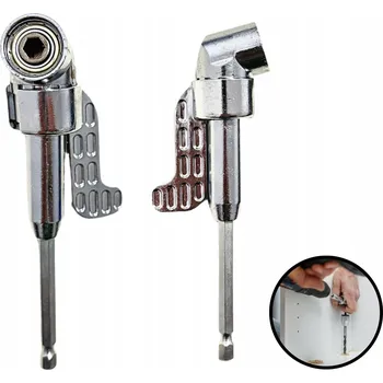 Šroubovák ÚHLOVÝ ADAPTÉR PRO ŠROUBOVÁK MAGNETICKÝ DRŽÁK BITŮ HEX PRO ŠROUBOVÁKY 140mm