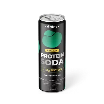 Protein Citronek Protein Soda Maracuja 250 ml – Hydro 80 DH-32, Naticol®, Aquamin®