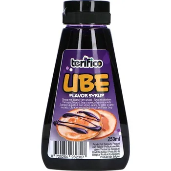 Sirup Topping s příchutí fialových batát "ube" 250 ml - Terifico